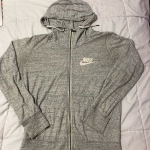 Nike Gray Zip Up
